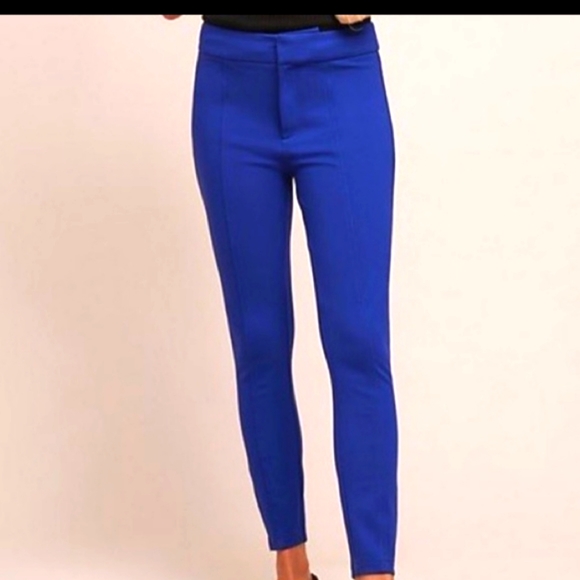 Anthropologie Pants - Anthropologie essential slim in blue 0
